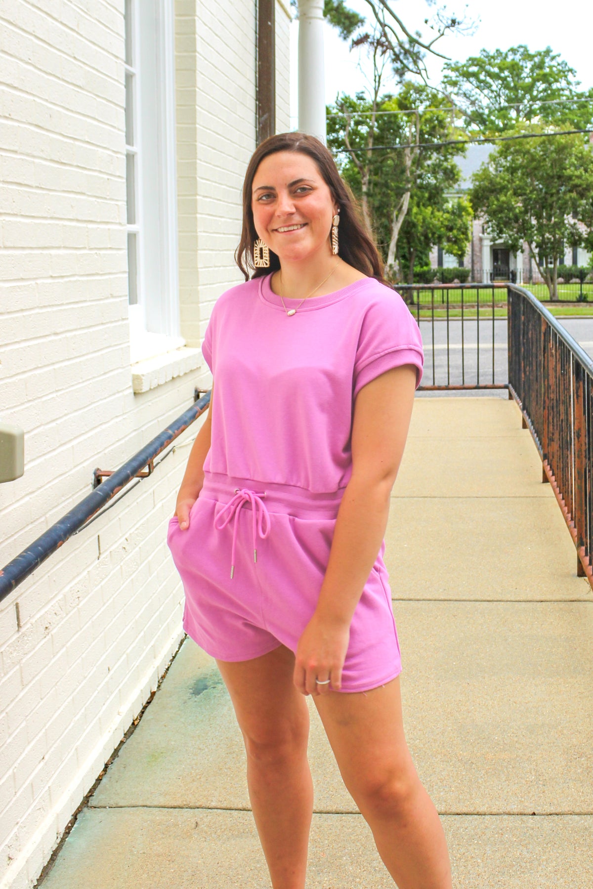 Plum Romper