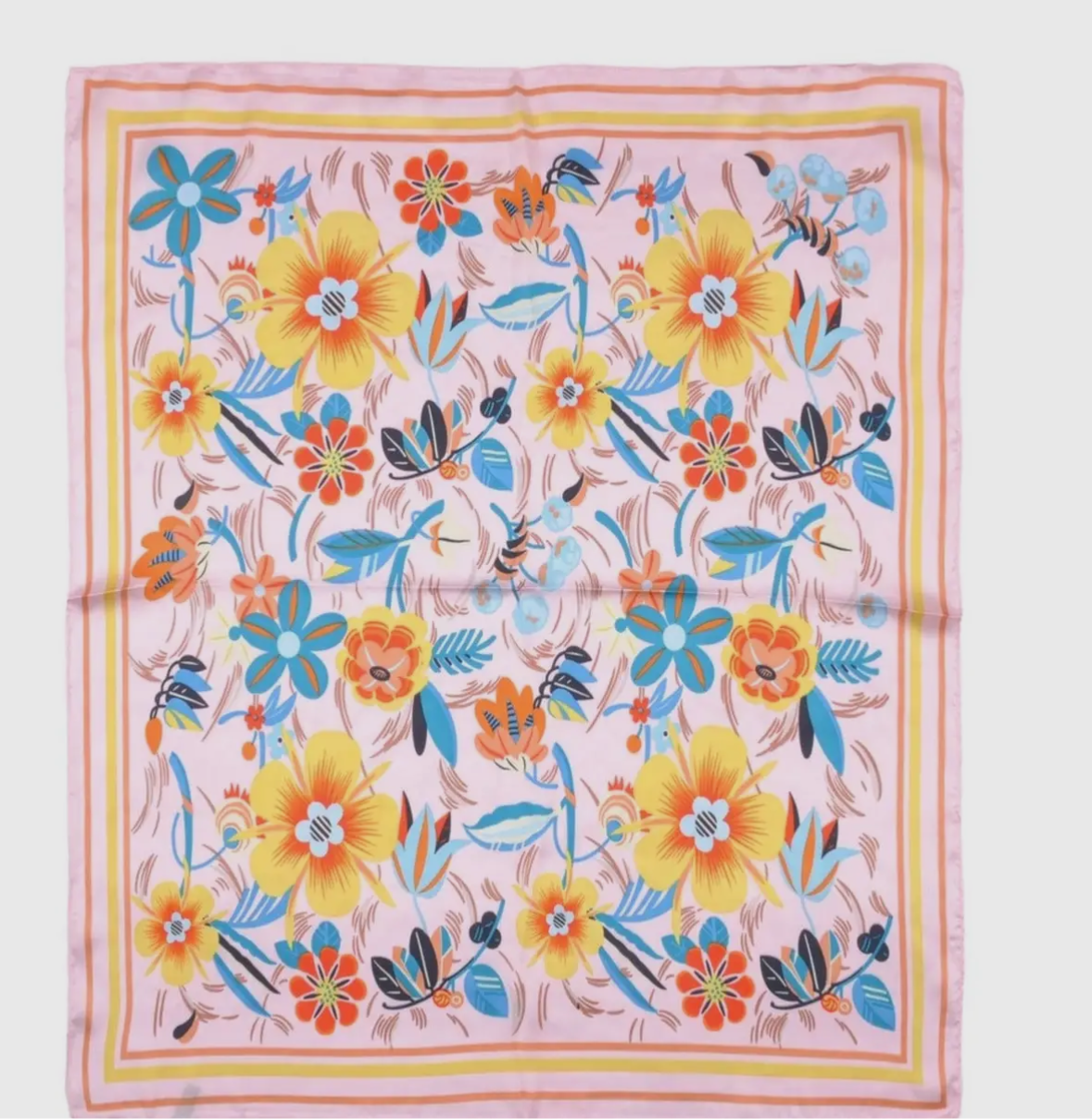 Bright Florals Scarf