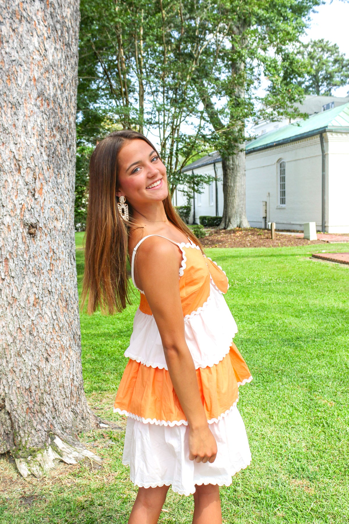 Orange Sherbet Dress